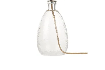 Tila Bordslampa 54 cm E27 - Transparent/Natur - Belysning & el - Inomhusbelysning & lampor - Sänglampor & nattduksbordslampa - Sänglampa bord