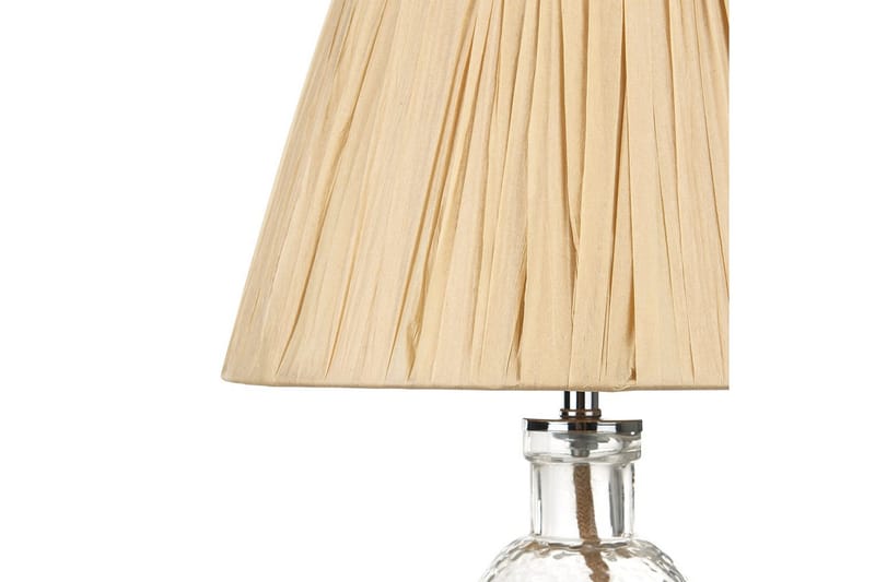 Tila Bordslampa 54 cm E27 - Transparent/Natur - Belysning & el - Inomhusbelysning & lampor - Sänglampor & nattduksbordslampa - Sänglampa bord