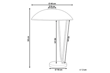 Venkos Bordslampa 58 cm E27 - Flerfärgad - Belysning & el - Inomhusbelysning & lampor - Sänglampor & nattduksbordslampa - Sänglampa bord