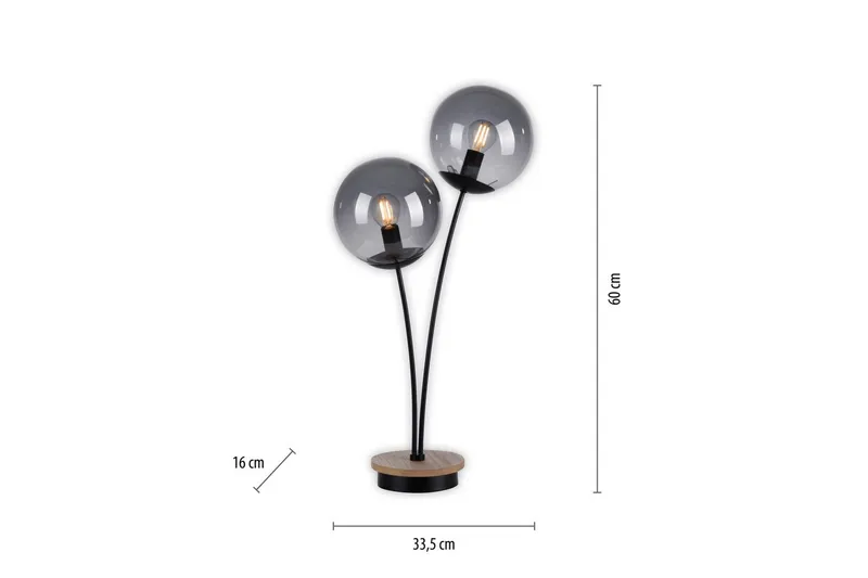 Widow Just Light Bordslampa - Wood - Belysning & el - Inomhusbelysning & lampor - Sänglampor & nattduksbordslampa - Sänglampa bord