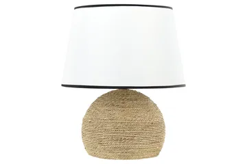 Zannone Bordslampa 46 cm E27 - Ljus trä/Vit - Belysning & el - Inomhusbelysning & lampor - Sänglampor & nattduksbordslampa - Sänglampa bord