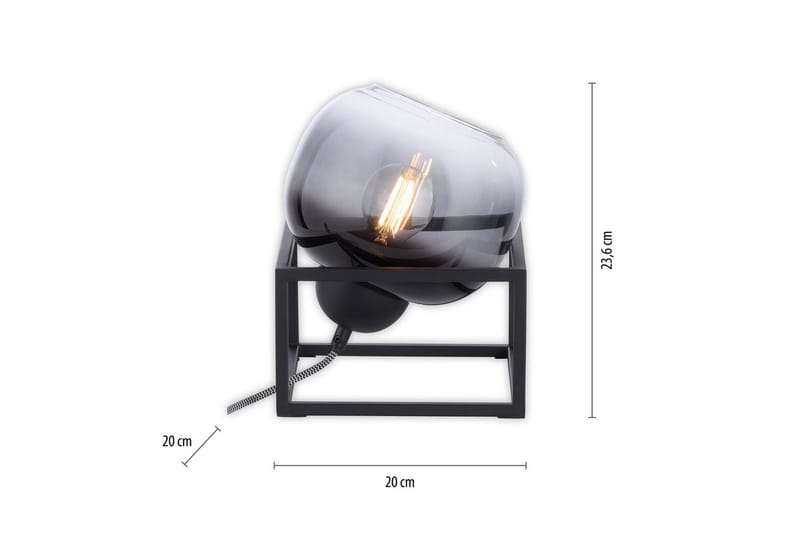 Zea Just Light Bordslampa - Black - Belysning & el - Inomhusbelysning & lampor - Sänglampor & nattduksbordslampa - Sänglampa bord
