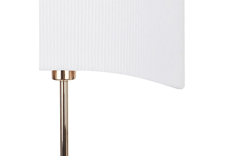 Sancalvo Golvlampa 153 cm - Guld/Vit - Belysning & el - Inomhusbelysning & lampor - Sovrumslampa