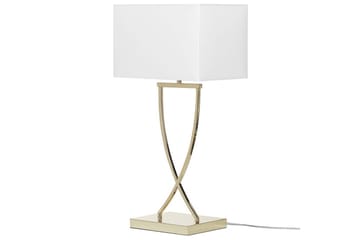 Sirene Bordslampa 62 cm E27 - Mässing/Vit - Belysning & el - Inomhusbelysning & lampor - Bordslampor