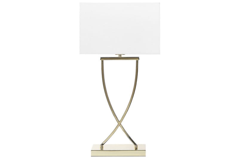 Sirene Bordslampa 62 cm E27, Mässing/Vit