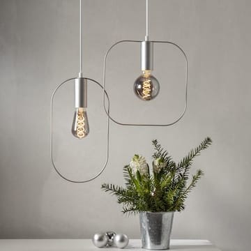 Sladdställ Hängande Dekoration Shape 38 cm - Silver / Vit - Belysning & el - Inomhusbelysning & lampor - Dekorationsbelysning