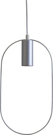 Sladdställ Hängande Dekoration Shape 38 cm - Silver / Vit - Belysning & el - Inomhusbelysning & lampor - Dekorationsbelysning