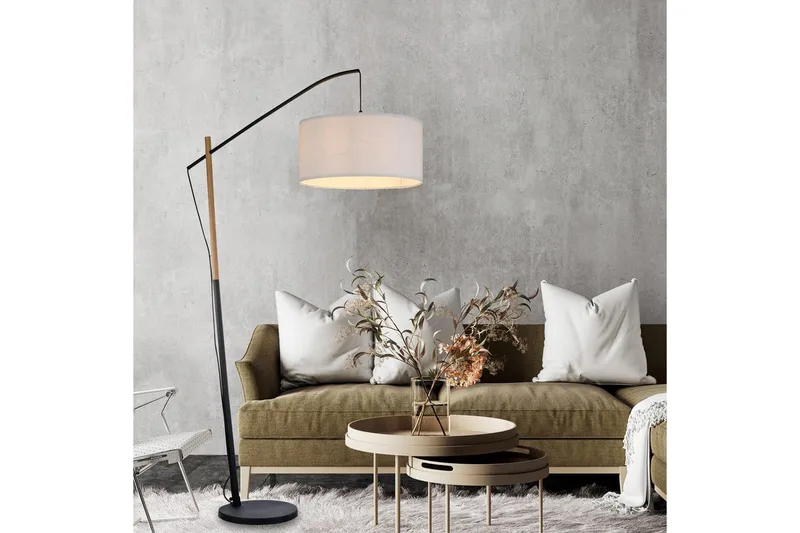 Sofie Just Light Golvlampa - White - Belysning & el - Inomhusbelysning & lampor - Sovrumslampa
