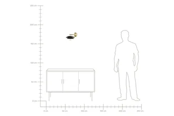 Solab Vägglampa E27 - Svart/Guld - Belysning & el - Inomhusbelysning & lampor - Sänglampor & nattduksbordslampa - Sänglampa vägg