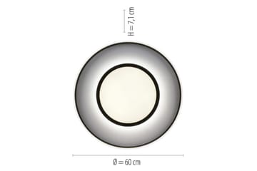 Arenda Just Light Taklampa - Black - Belysning & el - Inomhusbelysning & lampor - Sovrumslampa - Taklampa sovrum