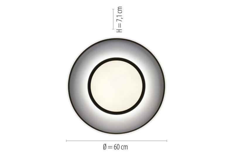 Arenda Just Light Taklampa - Black - Belysning & el - Inomhusbelysning & lampor - Sovrumslampa - Taklampa sovrum