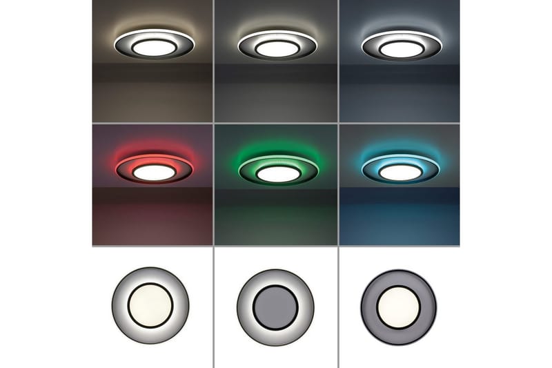 Arenda Just Light Taklampa - Black - Belysning & el - Inomhusbelysning & lampor - Sovrumslampa - Taklampa sovrum