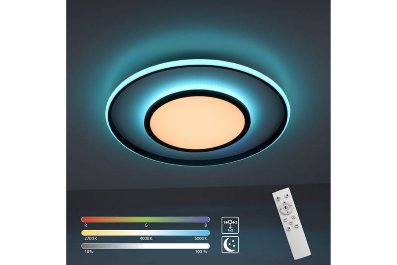 Arenda Just Light Taklampa - Black - Belysning & el - Inomhusbelysning & lampor - Sovrumslampa - Taklampa sovrum