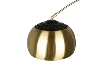 Argentina Golvlampa E27 mattmässing - Matt mässing - Belysning & el - Inomhusbelysning & lampor - Sovrumslampa