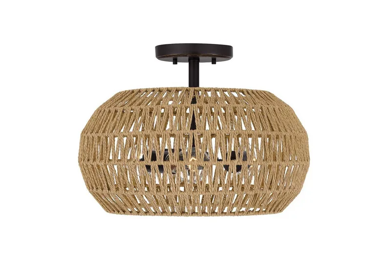 Casablanca Quoizel Taklampa, Bronze