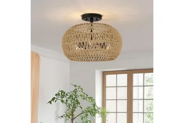 Casablanca Quoizel Taklampa - Bronze - Belysning & el - Inomhusbelysning & lampor - Sovrumslampa - Taklampa sovrum
