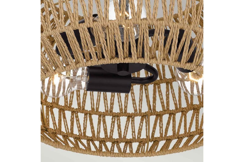 Casablanca Quoizel Taklampa - Bronze - Belysning & el - Inomhusbelysning & lampor - Sovrumslampa - Taklampa sovrum