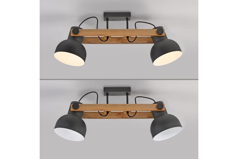 Cup 2.0 Just Light Taklampa - Black - Belysning & el - Inomhusbelysning & lampor - Sovrumslampa - Taklampa sovrum