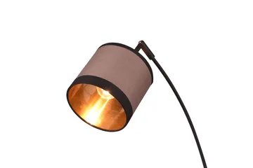 Davos Golvlampa 3L E14 mattsvart/ greige - Matt svart/Greige - Belysning & el - Inomhusbelysning & lampor - Sovrumslampa