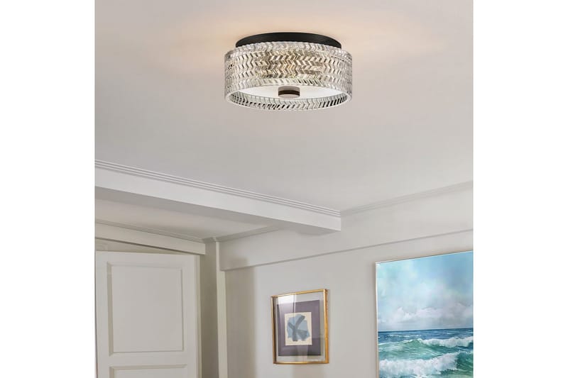 Elle Hinkley Taklampa - Black - Belysning & el - Inomhusbelysning & lampor - Sovrumslampa - Taklampa sovrum