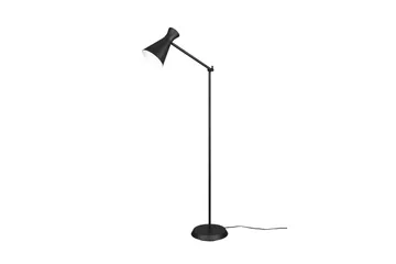 Enzo Golvlampa E27 mattsvart - Matt svart - Belysning & el - Inomhusbelysning & lampor - Sovrumslampa