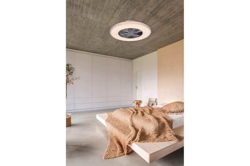 Fläkt TRIO Harstad - Belysning & el - Inomhusbelysning & lampor - Sovrumslampa - Taklampa sovrum