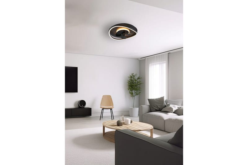 Fläkt TRIO Sortland - Belysning & el - Inomhusbelysning & lampor - Sovrumslampa - Taklampa sovrum