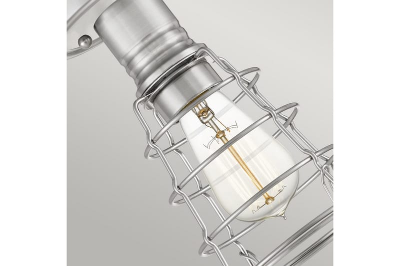 Halvflöjtmonterad Quoizel Mixon Borstade nickel - Borstade nickel - Belysning & el - Inomhusbelysning & lampor - Sovrumslampa - Taklampa sovrum