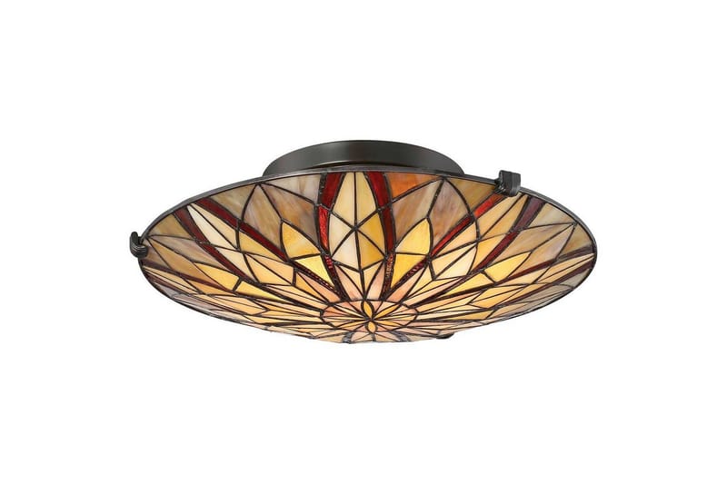 Halvflöjtmonterad Quoizel Victory - Belysning & el - Inomhusbelysning & lampor - Sovrumslampa - Taklampa sovrum