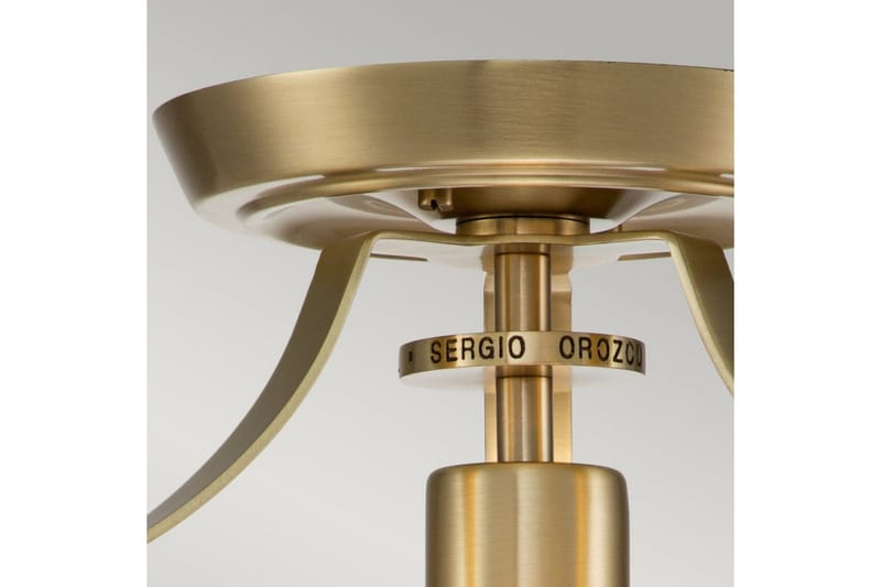 Halvflöjtmonterad Quoizel Penn Station - Belysning & el - Inomhusbelysning & lampor - Sovrumslampa - Taklampa sovrum