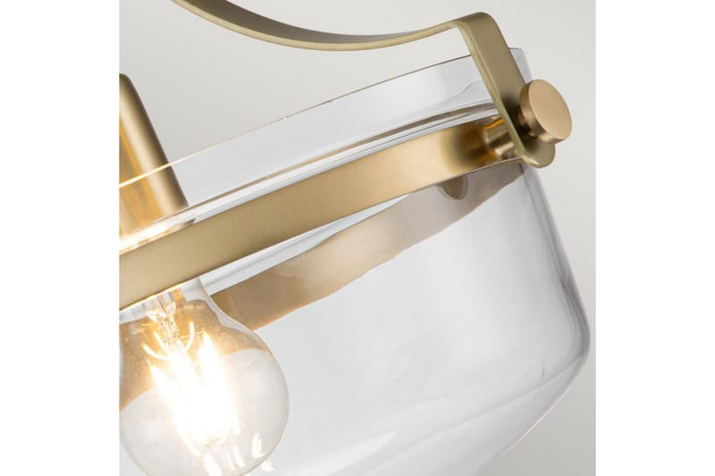 Halvflöjtmonterad Quoizel Penn Station - Belysning & el - Inomhusbelysning & lampor - Sovrumslampa - Taklampa sovrum