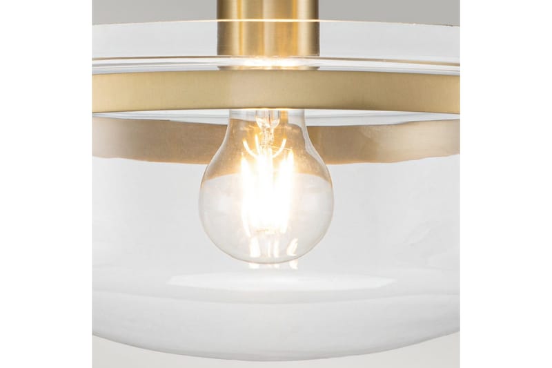 Halvflöjtmonterad Quoizel Penn Station - Belysning & el - Inomhusbelysning & lampor - Sovrumslampa - Taklampa sovrum