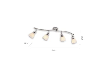 Karo Just Light Taklampa - Grey - Belysning & el - Inomhusbelysning & lampor - Sovrumslampa - Taklampa sovrum