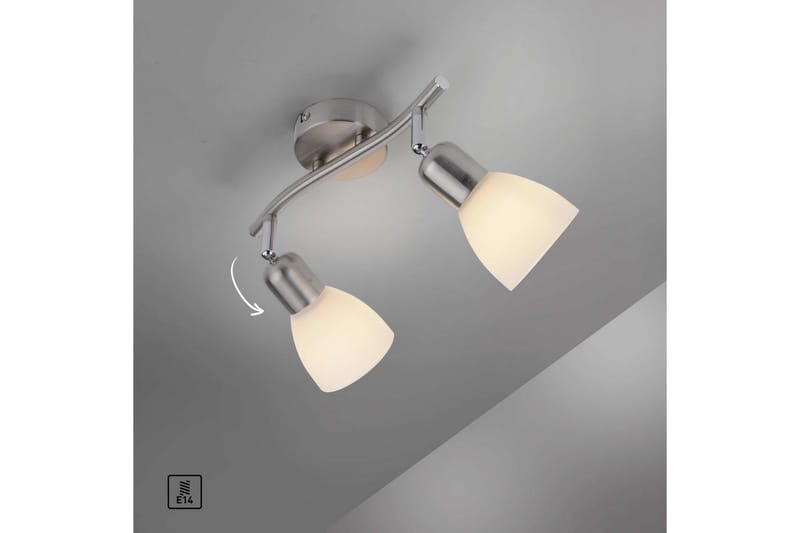 Karo Just Light Vägg/taklampa - Grey - Belysning & el - Inomhusbelysning & lampor - Sovrumslampa - Taklampa sovrum