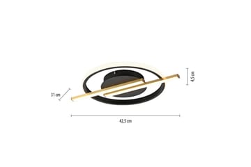 Korsa Just Light Taklampa - Brass - Belysning & el - Inomhusbelysning & lampor - Sovrumslampa - Taklampa sovrum