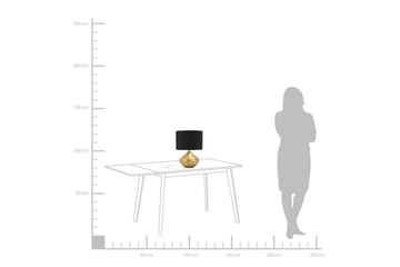 Kuban Bordslampa 32 cm - Guld - Belysning & el - Inomhusbelysning & lampor - Sovrumslampa