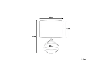 Kuban Bordslampa 32 cm - Guld - Belysning & el - Inomhusbelysning & lampor - Sovrumslampa