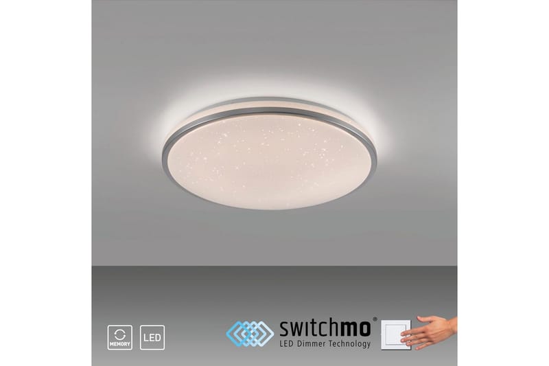 Kyle Just Light Taklampa - Silver - Belysning & el - Inomhusbelysning & lampor - Sovrumslampa - Taklampa sovrum