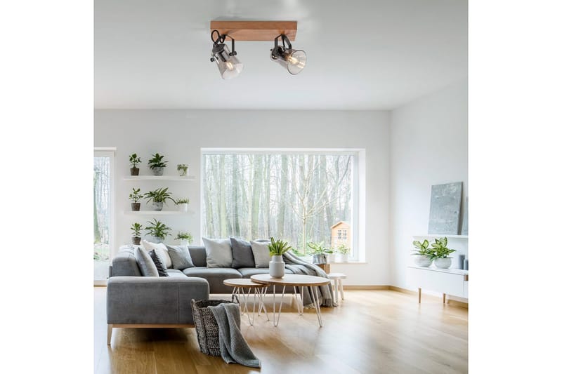 Langström Just Light Taklampa - Wood - Belysning & el - Inomhusbelysning & lampor - Sovrumslampa - Taklampa sovrum