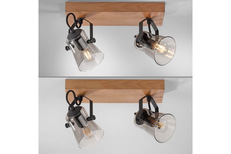 Langström Just Light Taklampa - Wood - Belysning & el - Inomhusbelysning & lampor - Sovrumslampa - Taklampa sovrum