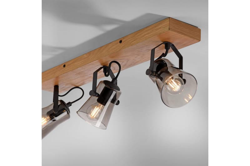 Langström Just Light Taklampa - Wood - Belysning & el - Inomhusbelysning & lampor - Sovrumslampa - Taklampa sovrum