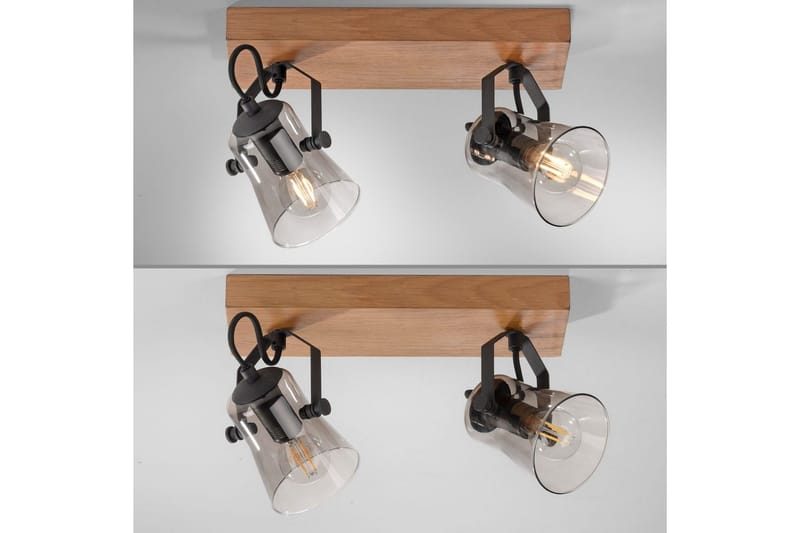 Langström Just Light Taklampa - Wood - Belysning & el - Inomhusbelysning & lampor - Sovrumslampa - Taklampa sovrum