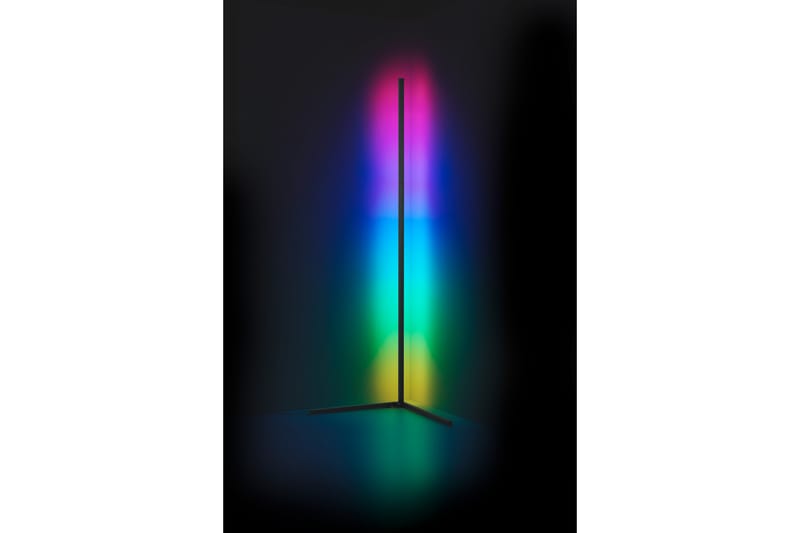 Level LED Golvlampa svart RGB - Svart - Belysning & el - Inomhusbelysning & lampor - Sovrumslampa