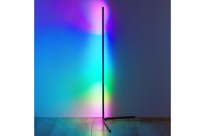 Level LED Golvlampa svart RGB - Svart - Belysning & el - Inomhusbelysning & lampor - Sovrumslampa