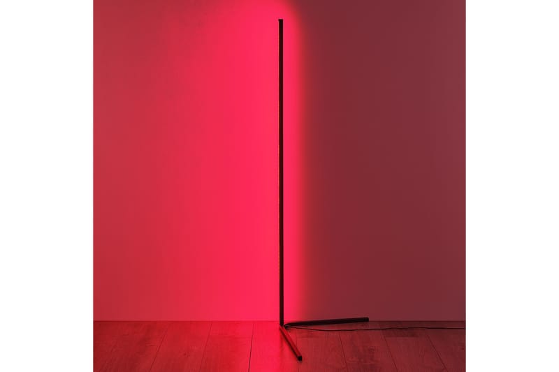 Level LED Golvlampa svart RGB - Svart - Belysning & el - Inomhusbelysning & lampor - Sovrumslampa