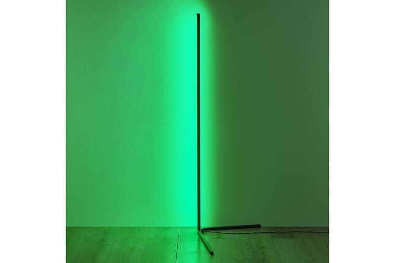 Level LED Golvlampa svart RGB - Svart - Belysning & el - Inomhusbelysning & lampor - Sovrumslampa