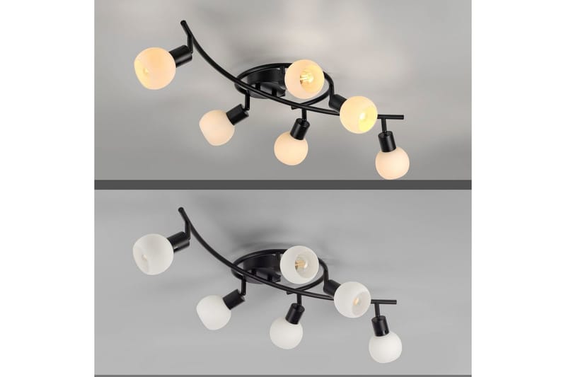 Loki Just Light Taklampa - Black - Belysning & el - Inomhusbelysning & lampor - Sovrumslampa - Taklampa sovrum