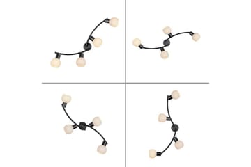 Loki Just Light Taklampa - Black - Belysning & el - Inomhusbelysning & lampor - Sovrumslampa - Taklampa sovrum