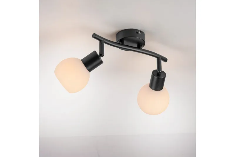 Loki Just Light Taklampa - Black - Belysning & el - Inomhusbelysning & lampor - Sovrumslampa - Taklampa sovrum