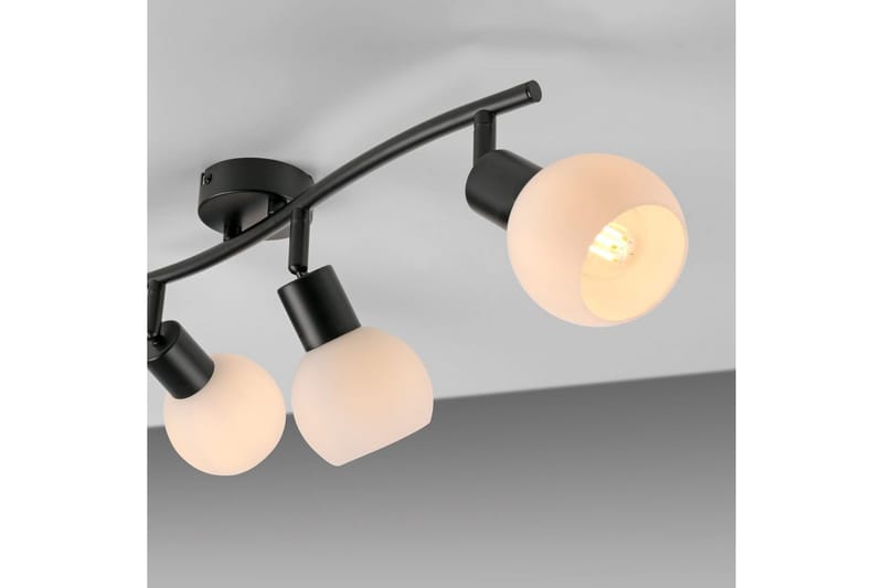 Loki Just Light Taklampa - Black - Belysning & el - Inomhusbelysning & lampor - Sovrumslampa - Taklampa sovrum